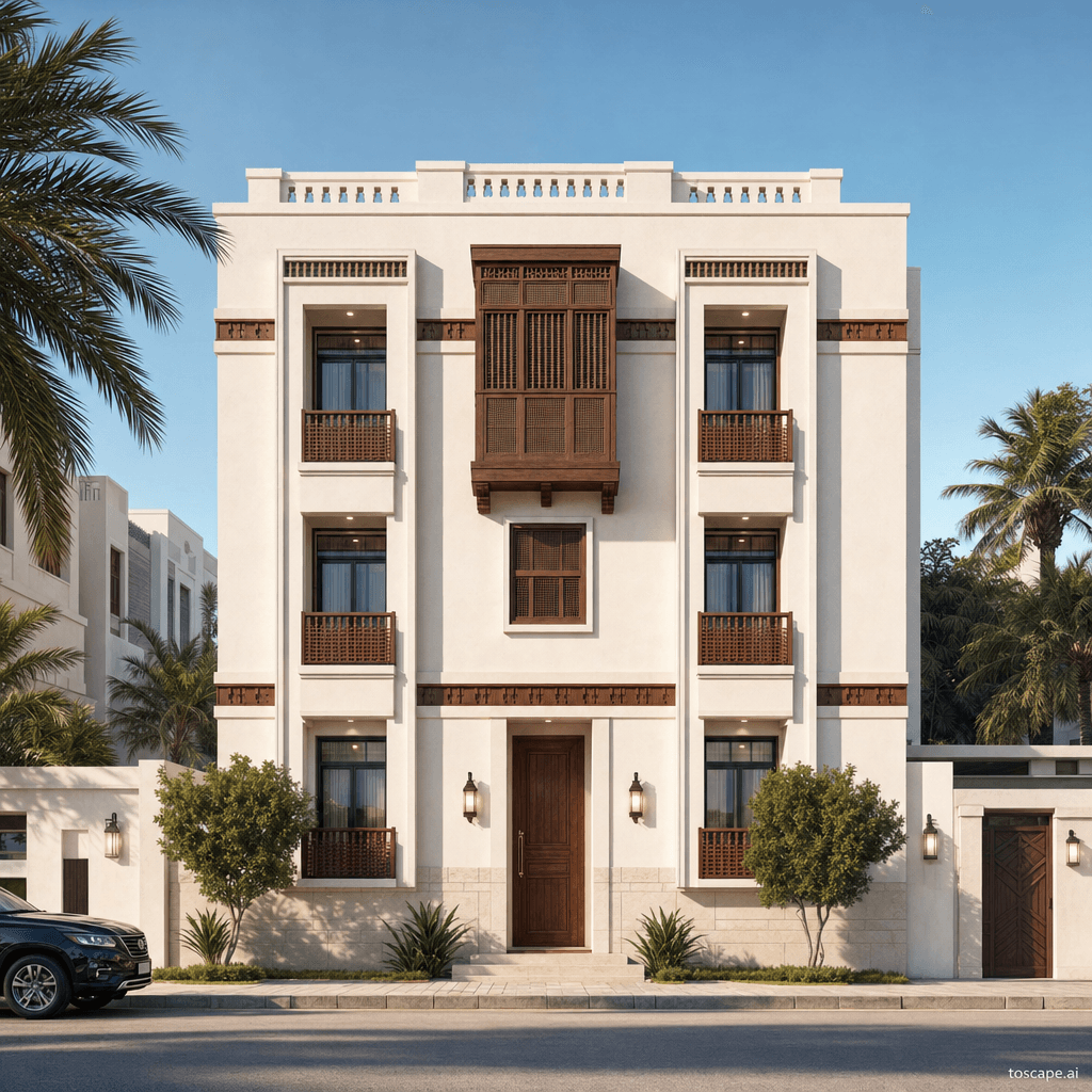Hejazi Transitional Coastal architectural identity — Saudi Arabia