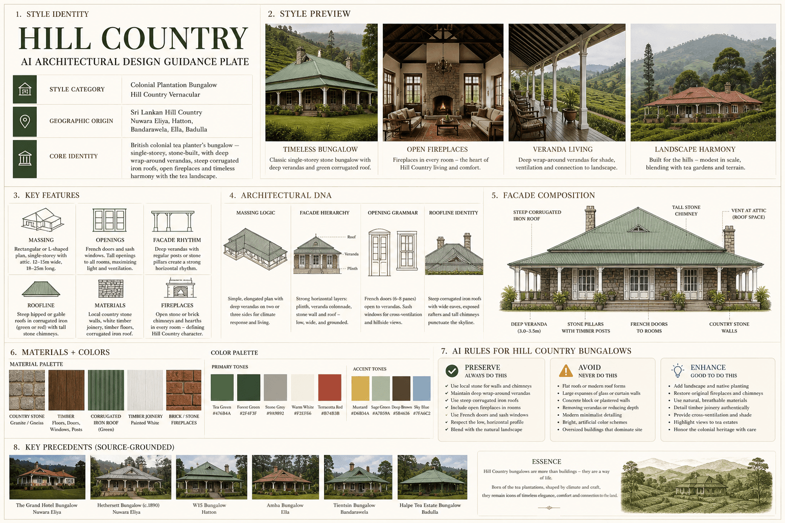 Hill Country hero plate — Sri Lanka
