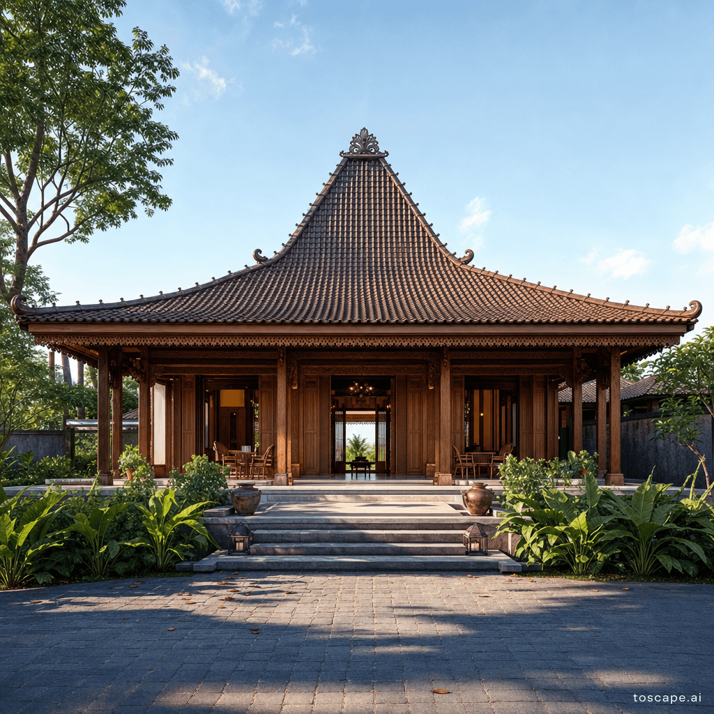 Javanese Joglo architectural identity — Indonesia