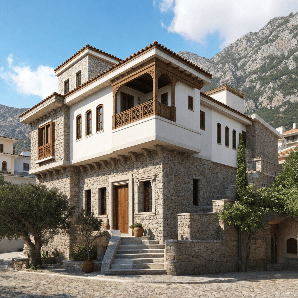 Kabylia Mountain architectural identity — Algeria