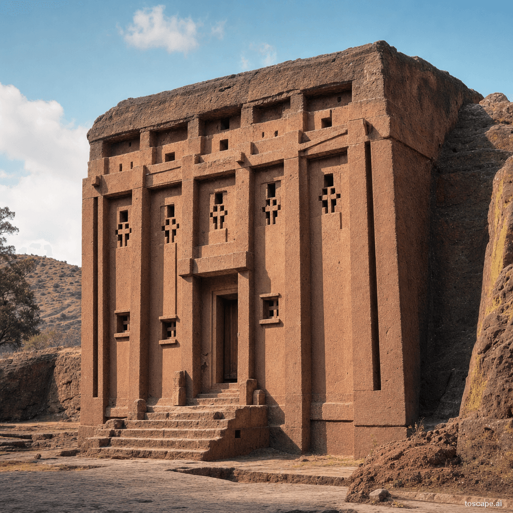 Lalibela Rock-Hewn architectural identity — Ethiopia