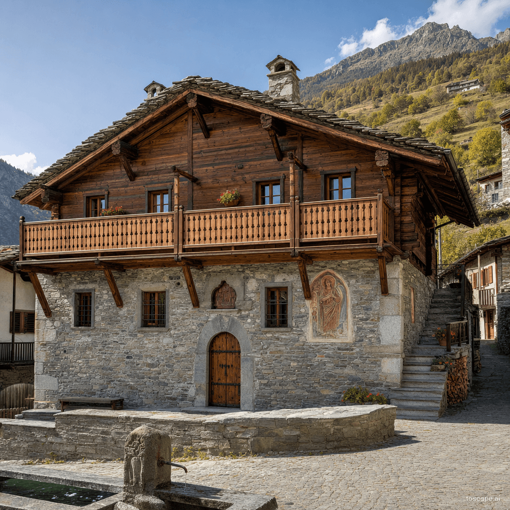 Lombardy Alpine architectural identity — Italy