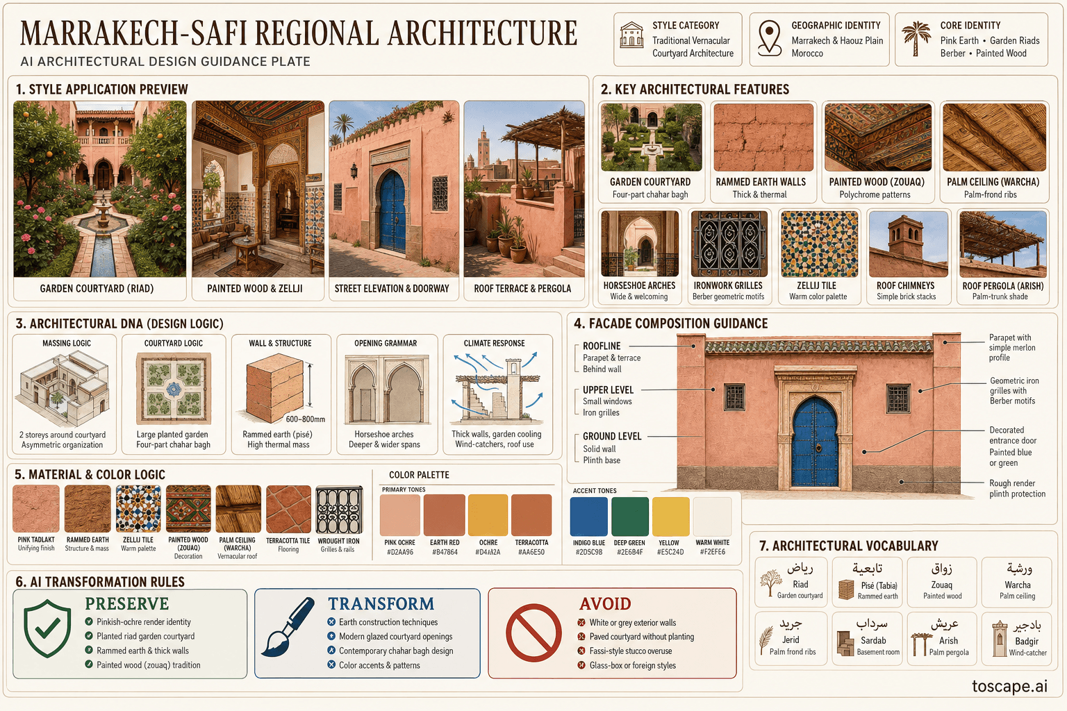 Marrakech-Safi Regional hero plate — Morocco