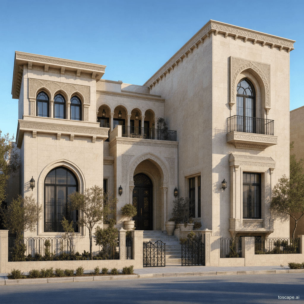Mosul Marble architectural identity — Iraq