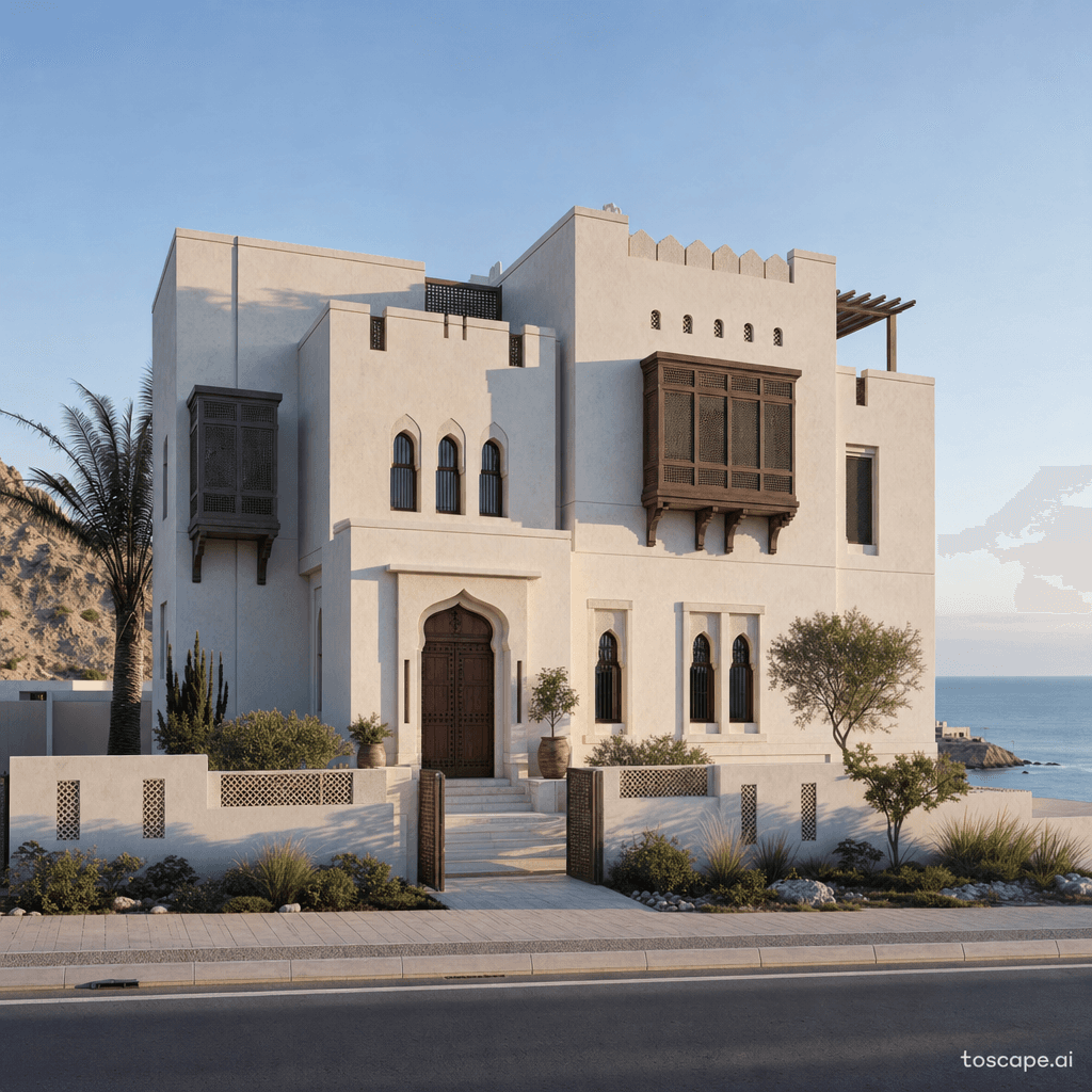 Muscat Coastal architectural identity — Oman