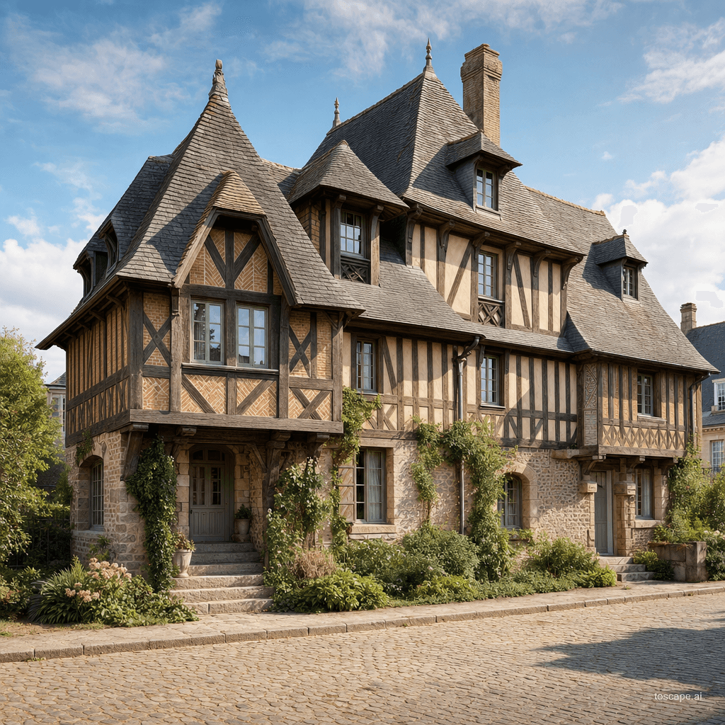 Normandy architectural identity — France