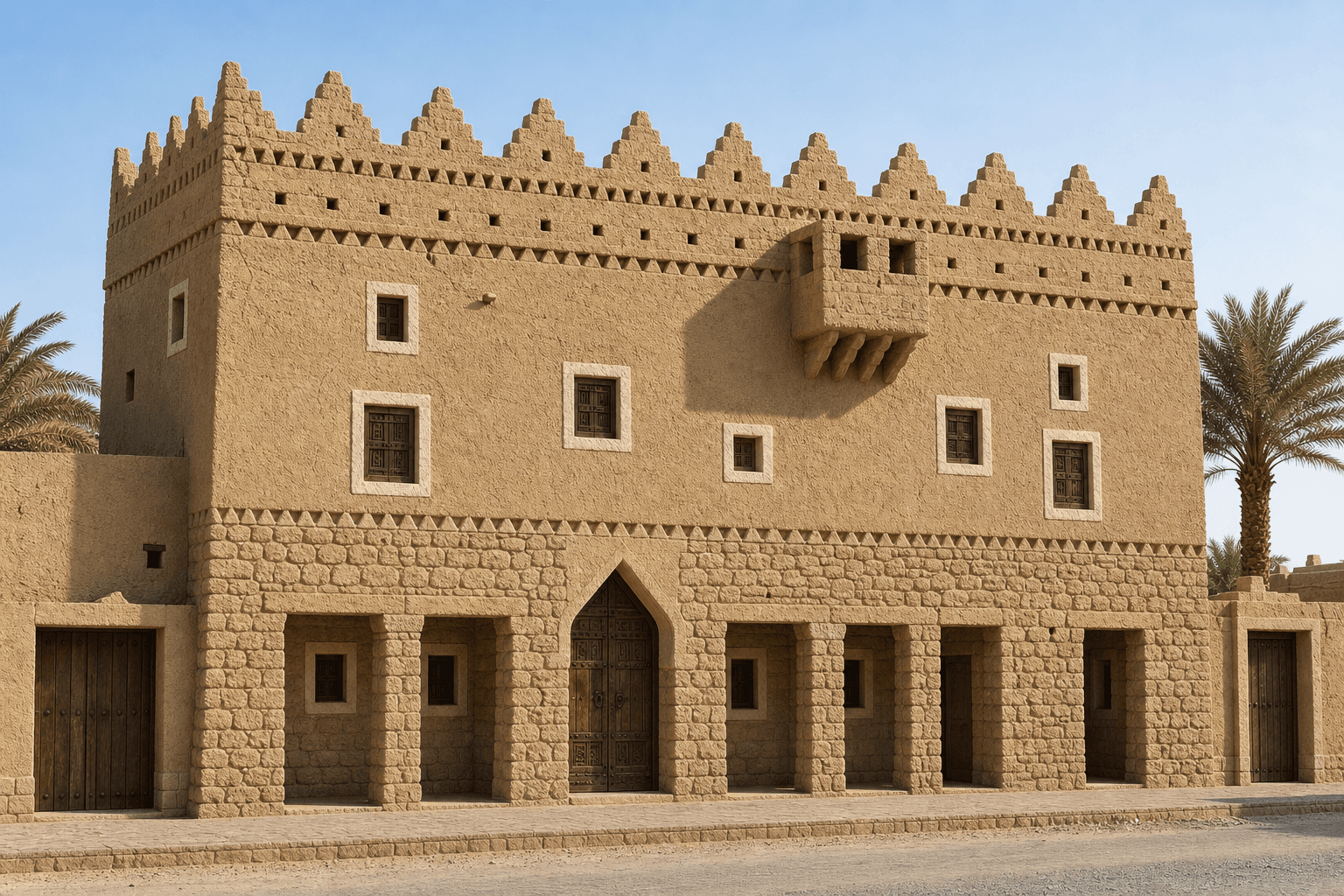 Northern Najdi Traditional architectural identity — Saudi Arabia