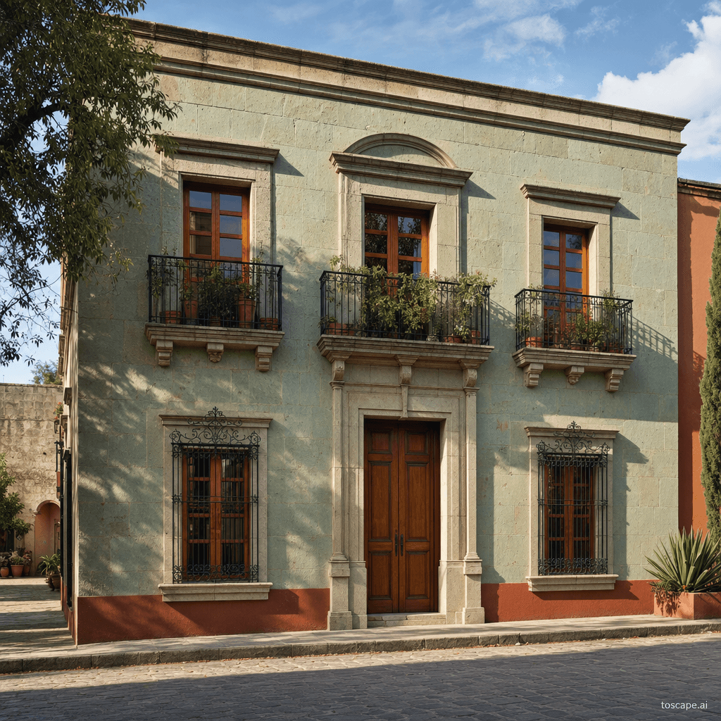 Oaxaca Zapotec Colonial architectural identity — Mexico