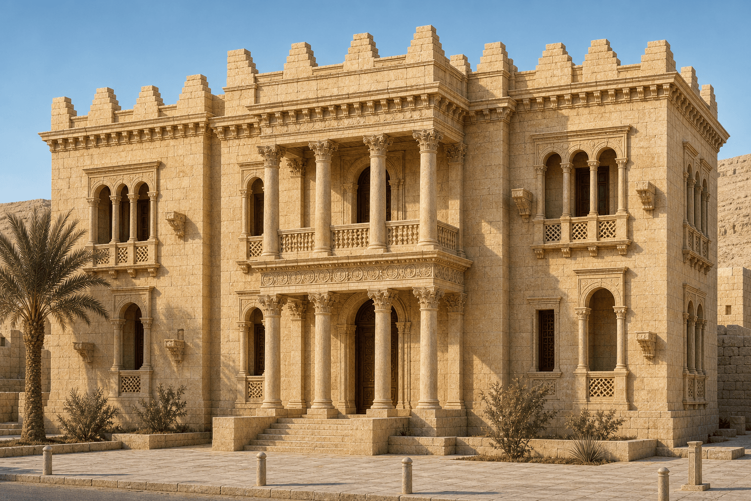 Palmyra Greco-Roman Desert architectural identity — Syria