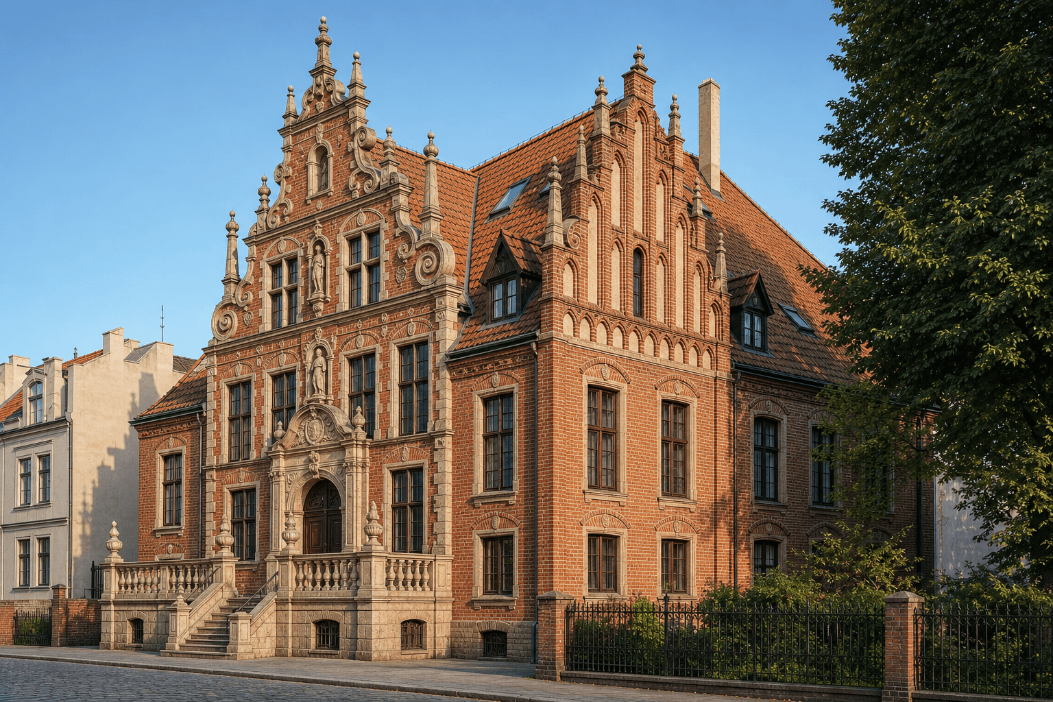 Polish Pomerania Gdańsk Brick Gothic architectural identity — Poland