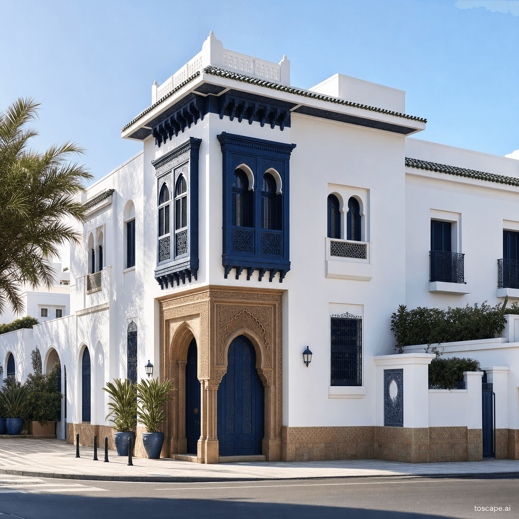 Rabat-Salé Coastal Imperial architectural identity — Morocco
