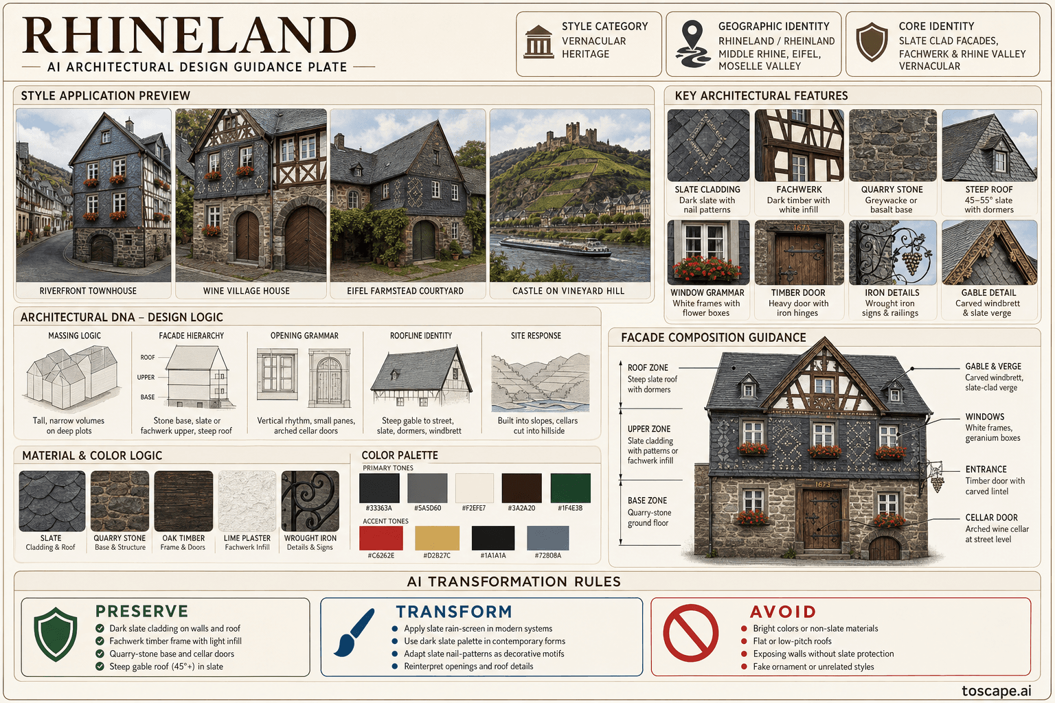 Rhineland hero plate — Germany
