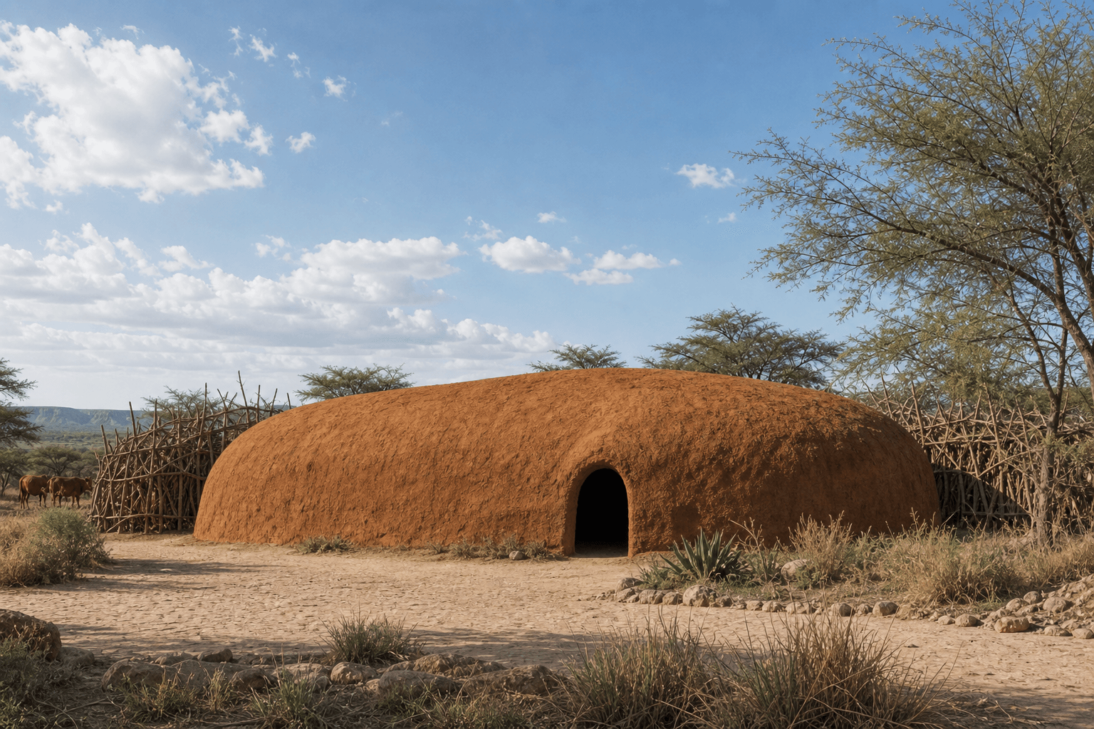Maasai Rift Valley architectural identity — Kenya