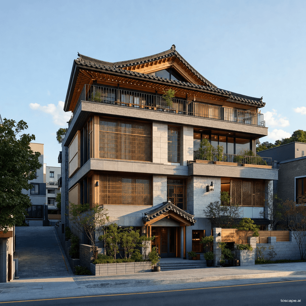 Seoul Urban Hanok architectural identity — South Korea