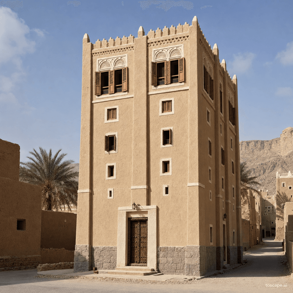Shibam Hadhramaut Mud Tower architectural identity — Yemen