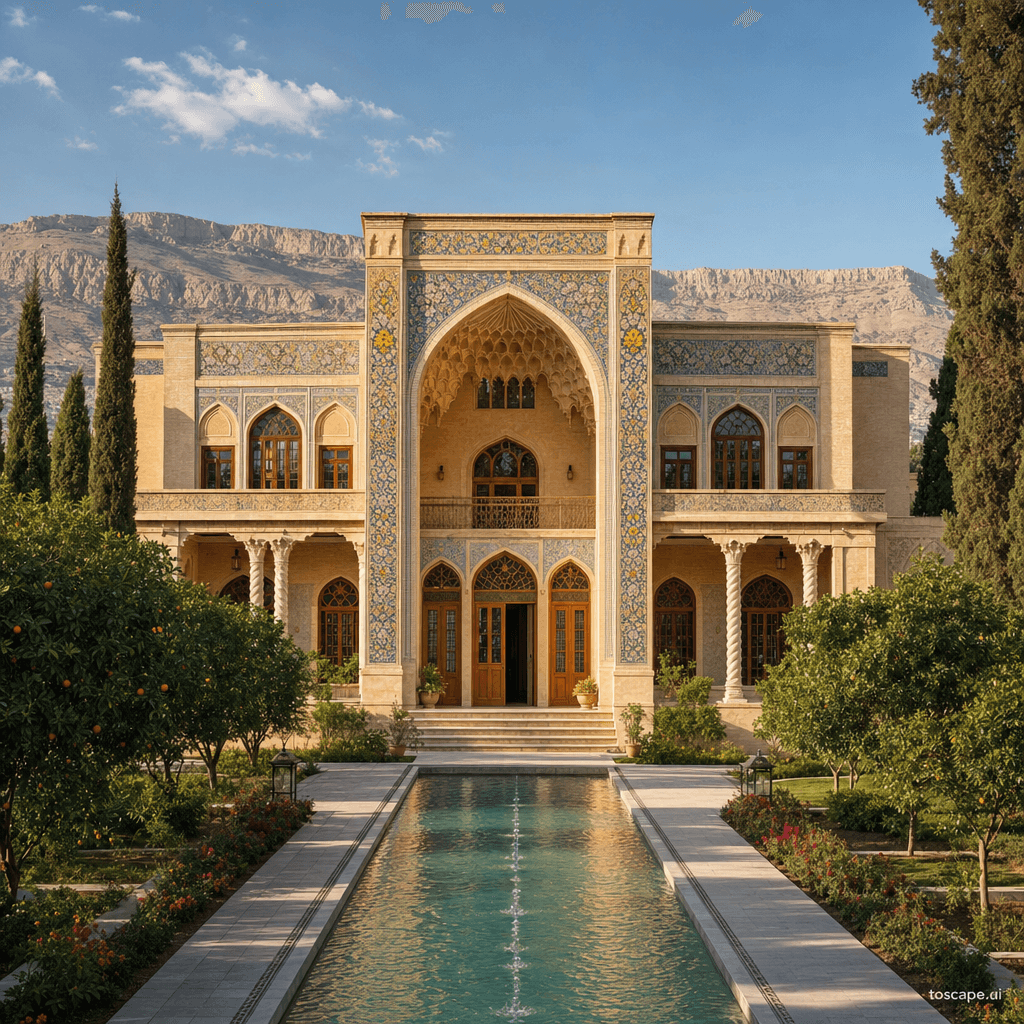 Shiraz Garden Pavilion architectural identity — Iran