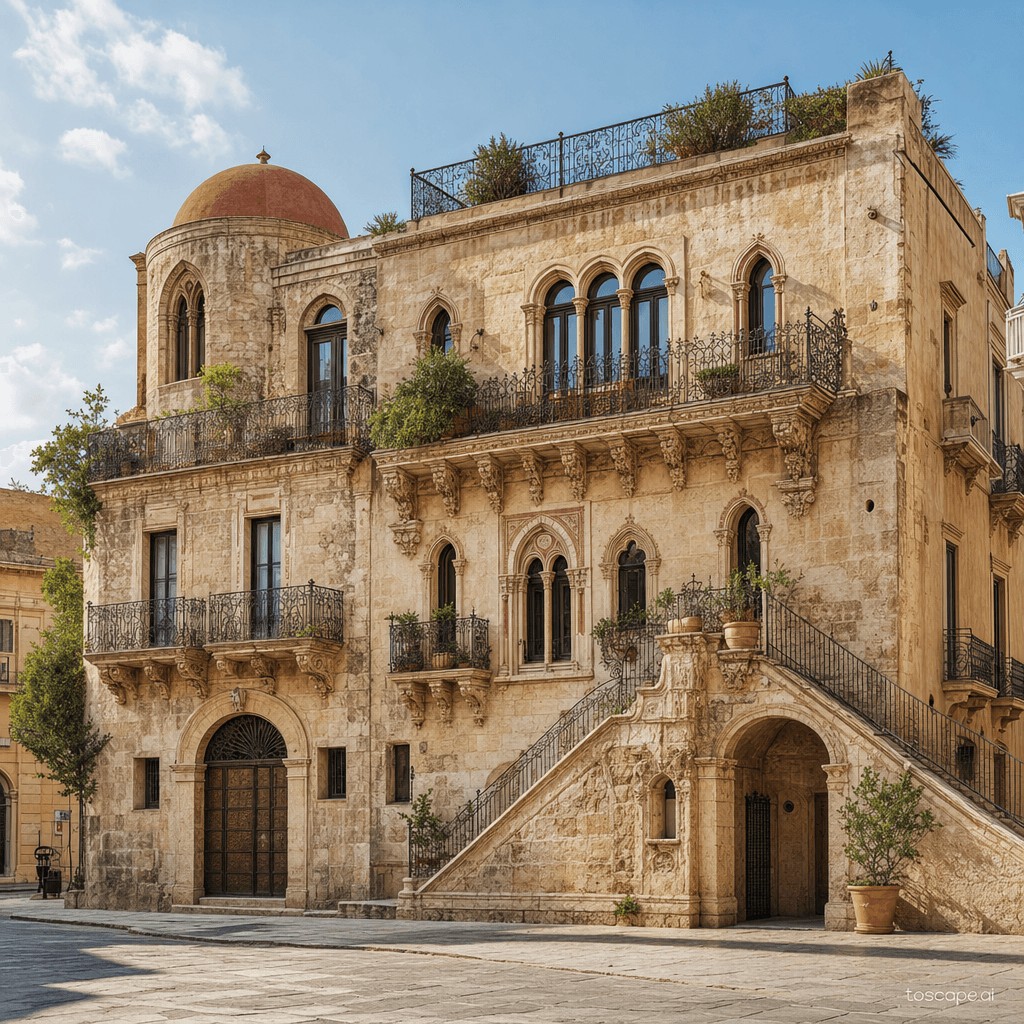 Sicily Mediterranean Island architectural identity — Italy