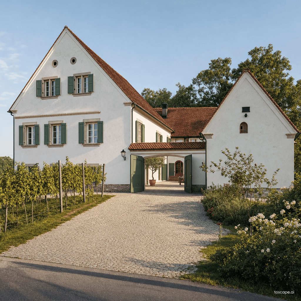 Austrian Styria Wine-Country Courtyard House architectural identity — Austria