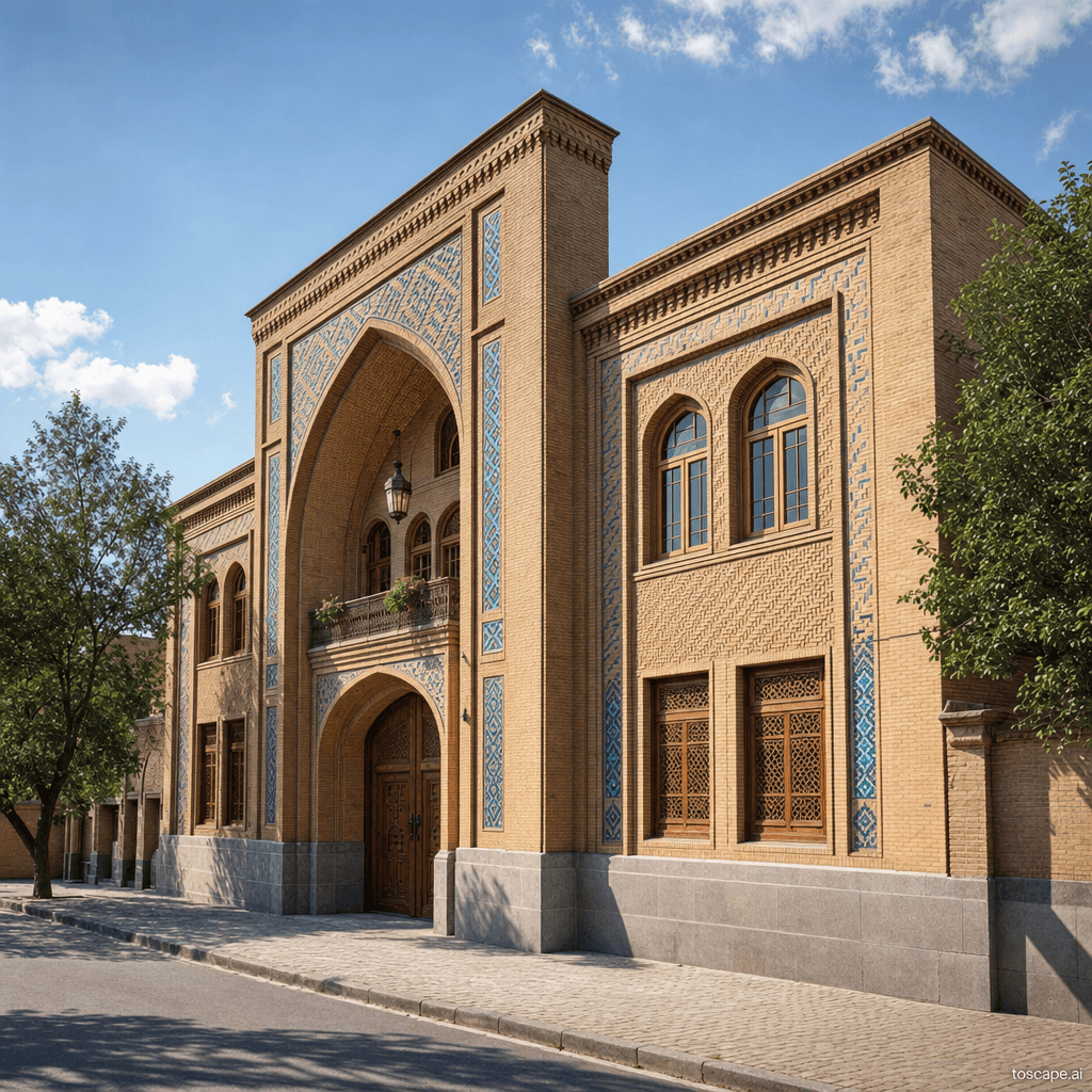 Tabriz Azerbaijani Brickwork architectural identity — Iran