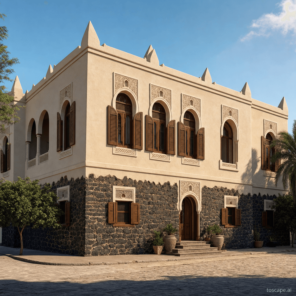 Tuhama Coast Traditional architectural identity — Saudi Arabia