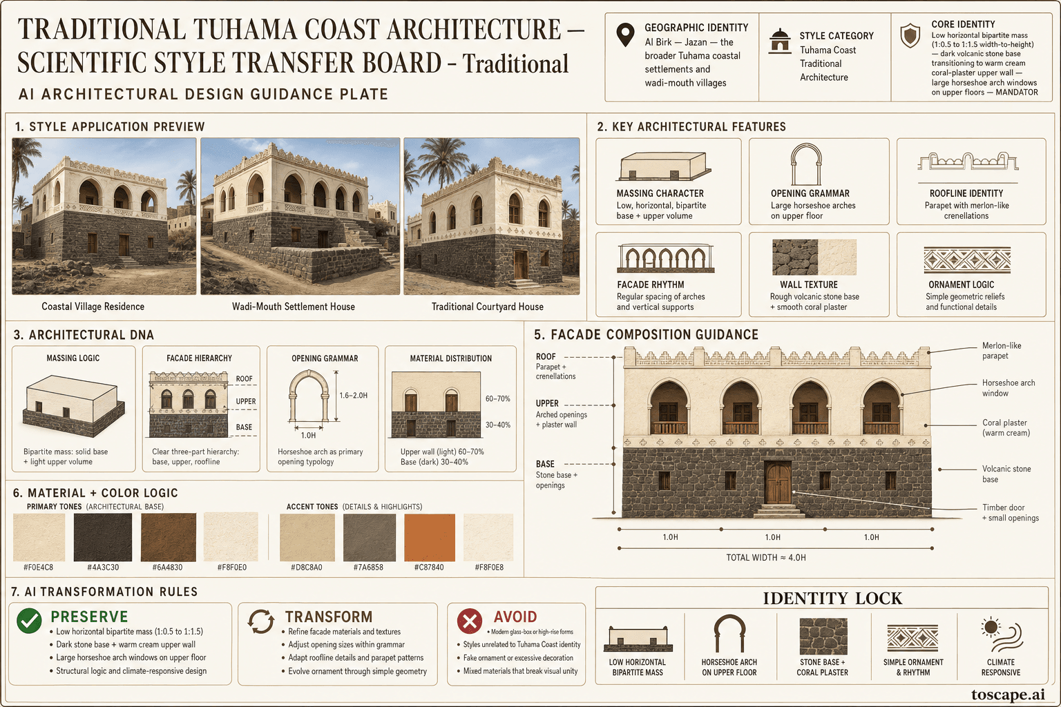Tuhama Coast Traditional hero plate — Saudi Arabia