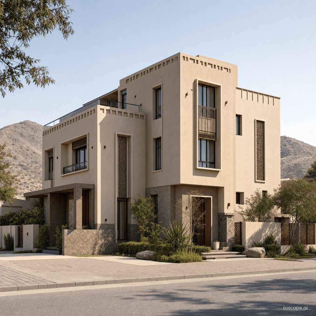 Tuhama Foothills Contemporary architectural identity — Saudi Arabia