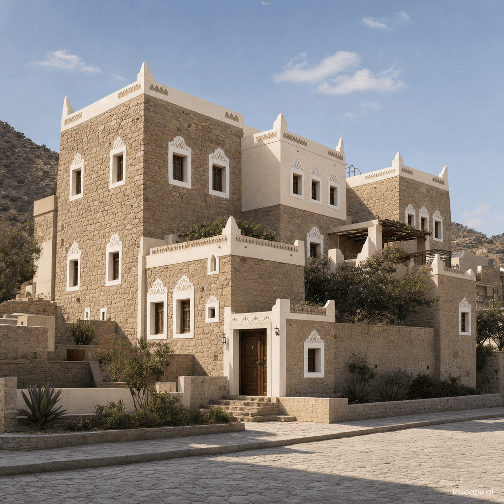 Tuhama Foothills Traditional architectural identity — Saudi Arabia