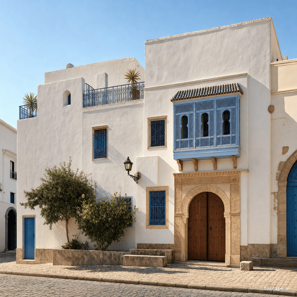 Tunis Medina architectural identity — Tunisia