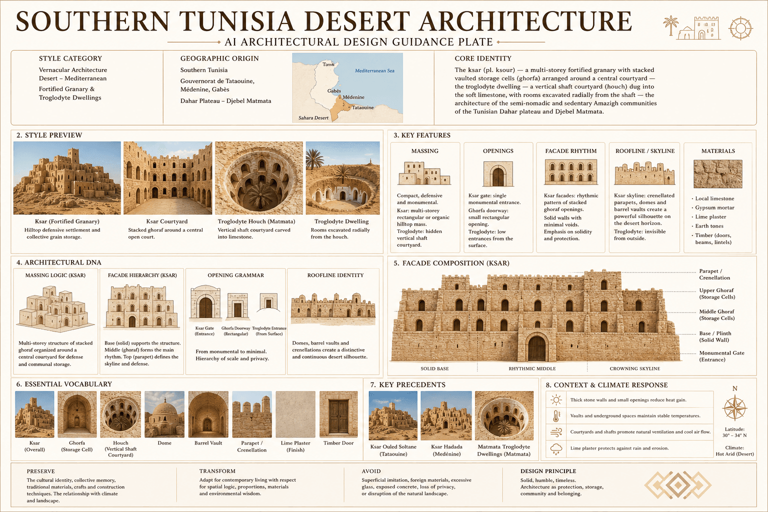 Southern Tunisia Desert hero plate — Tunisia