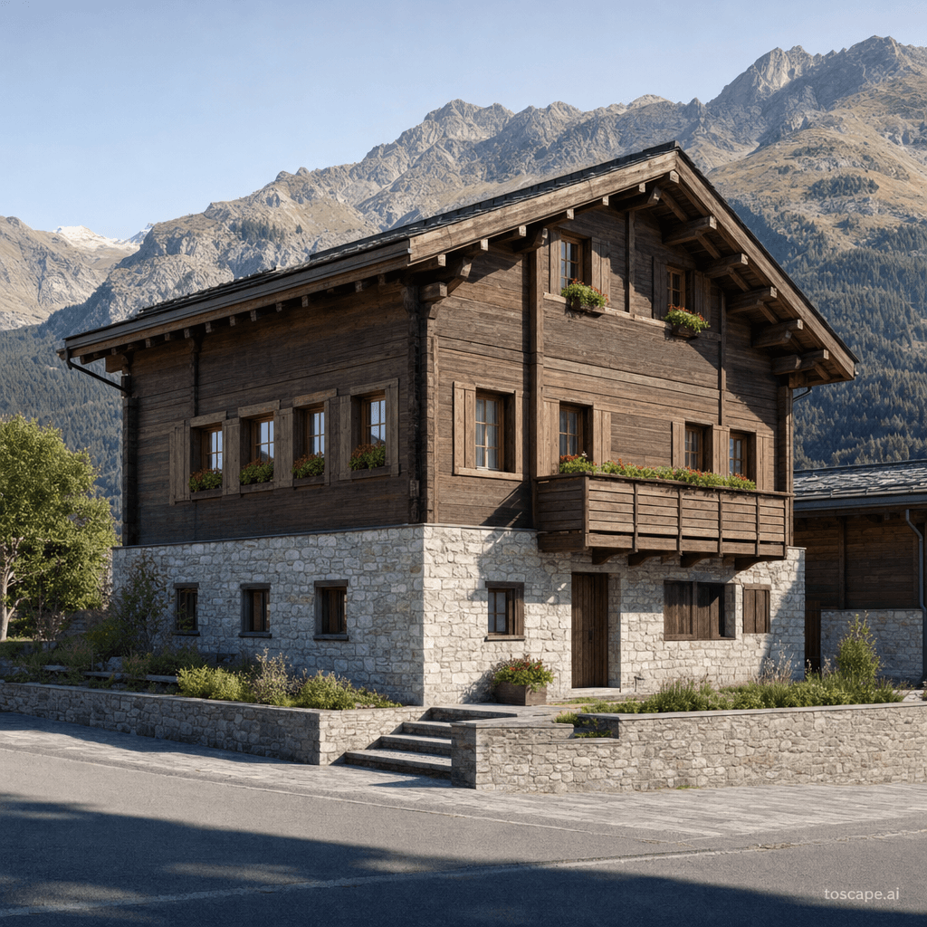 Valais architectural identity — Switzerland