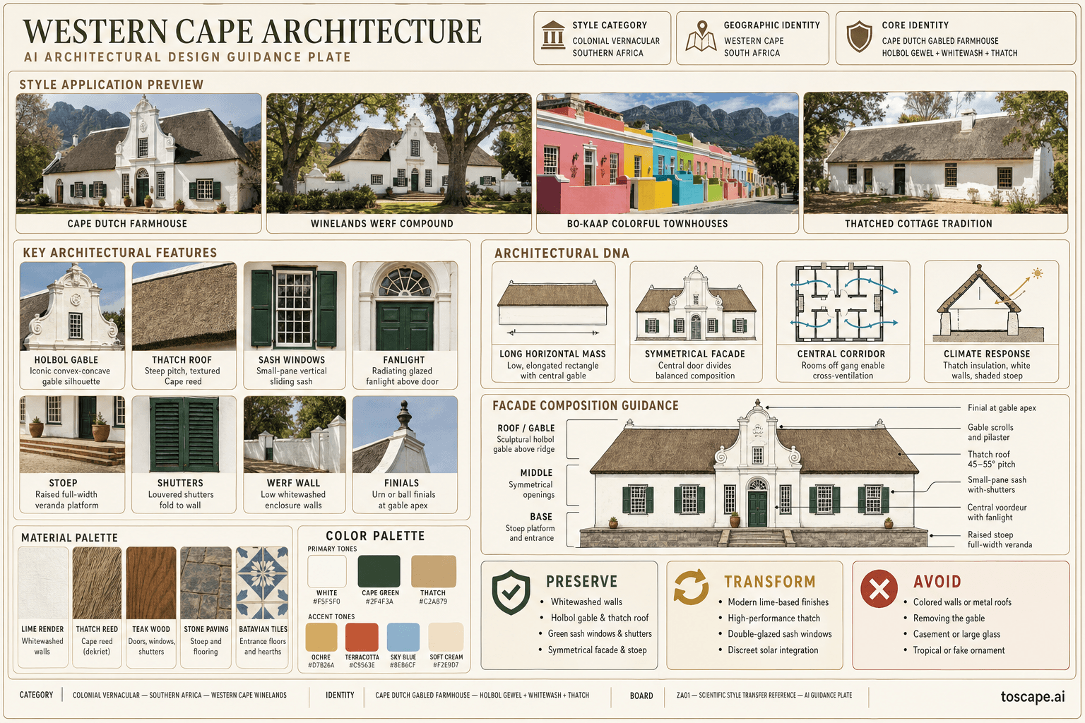 Western Cape hero plate — South Africa