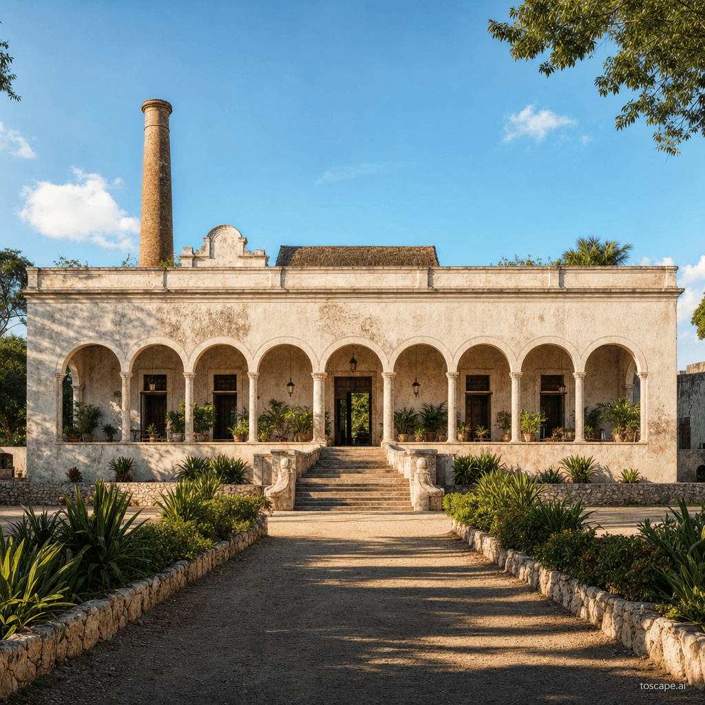 Yucatán Mayan Hacienda architectural identity — Mexico