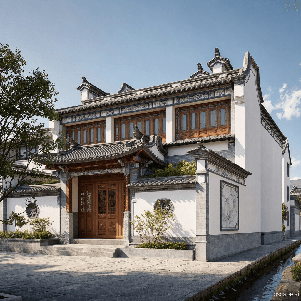 Yunnan Bai architectural identity — China